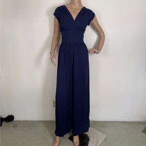 Trashy Diva Navy Blue Wide-Leg Jumpsuit